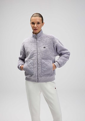 ELLESSE - EF525 Kadın Mor Polar Mont
