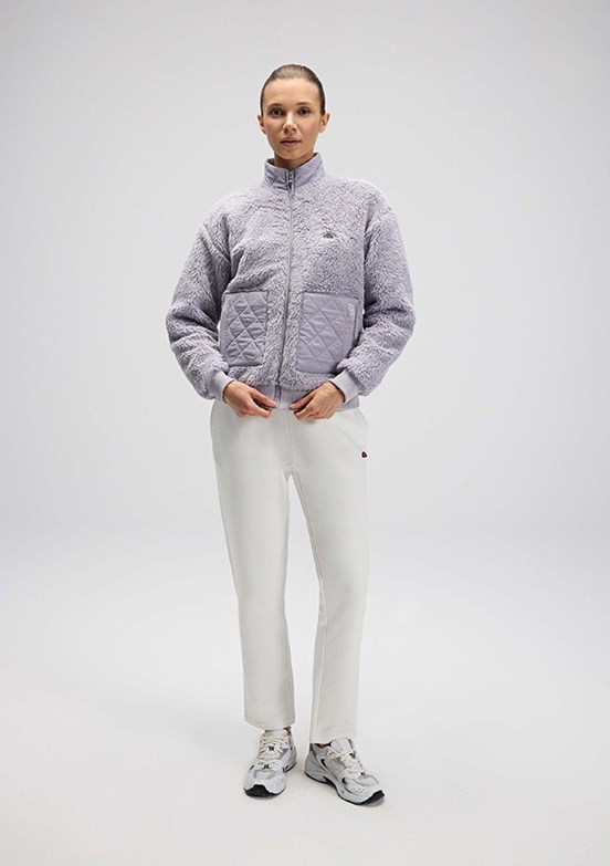 ELLESSE - EF525 Kadın Mor Polar Mont