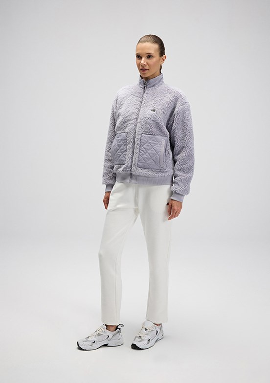 ELLESSE - EF525 Kadın Mor Polar Mont