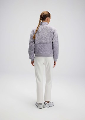 ELLESSE - EF525 Kadın Mor Polar Mont