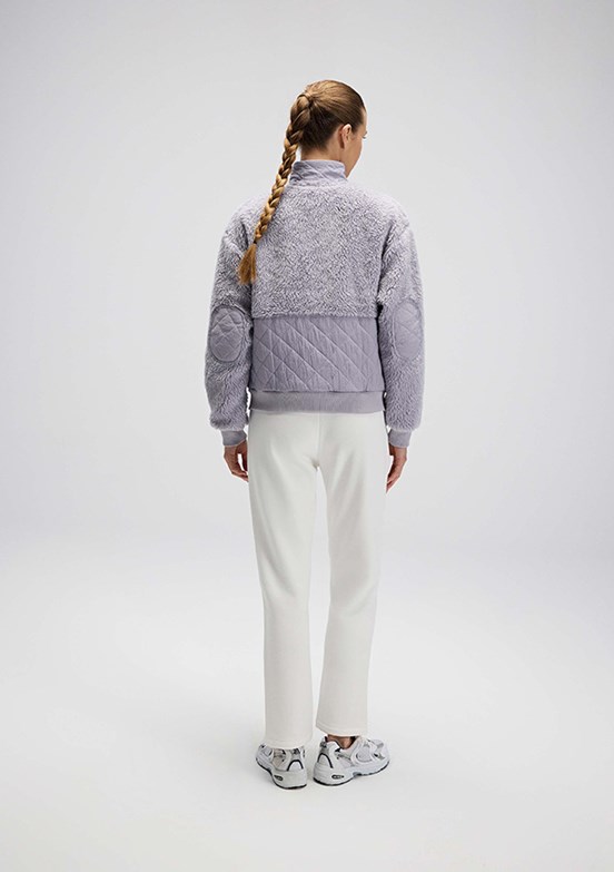 ELLESSE - EF525 Kadın Mor Polar Mont