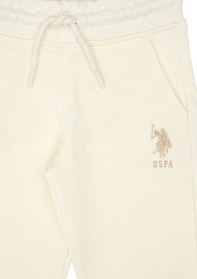 US POLO ASSN Erkek Çocuk Beyaz Regular Pantolon