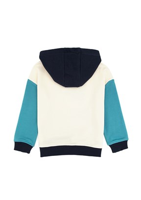 US POLO ASSN Erkek Çocuk Yeşil Cropped Sweatshirt