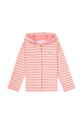 US POLO ASSN Kız Çocuk Pembe Cropped Sweatshirt