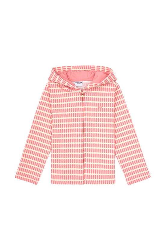 US POLO ASSN Kız Çocuk Pembe Cropped Sweatshirt
