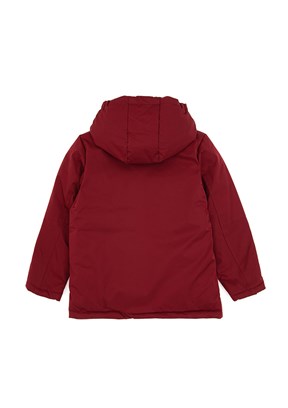 US POLO ASSN Erkek Çocuk Bordo Basic Kaban