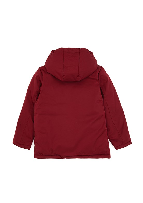 US POLO ASSN Erkek Çocuk Bordo Basic Kaban