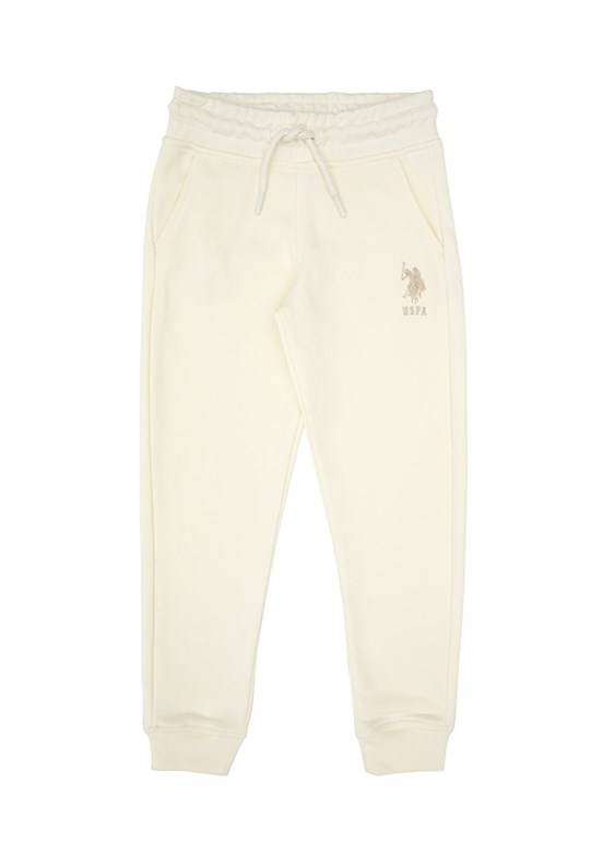 US POLO ASSN Erkek Çocuk Beyaz Regular Pantolon