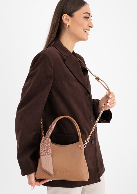 SiSLEY - SLY_261 Kadın Kahverengi Kol Çantası