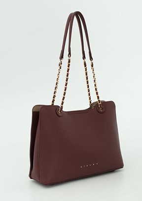 SiSLEY - SLY_266 Kadın Bordo Kol Çantası