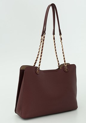 SiSLEY - SLY_266 Kadın Bordo Kol Çantası