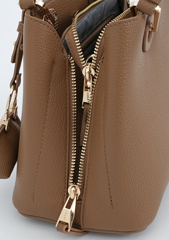 SiSLEY - SLY_267 Kadın Kahverengi Kol Çantası