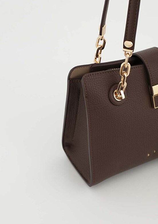 SİSLEY Kahverengi Kadın Kol Çantası