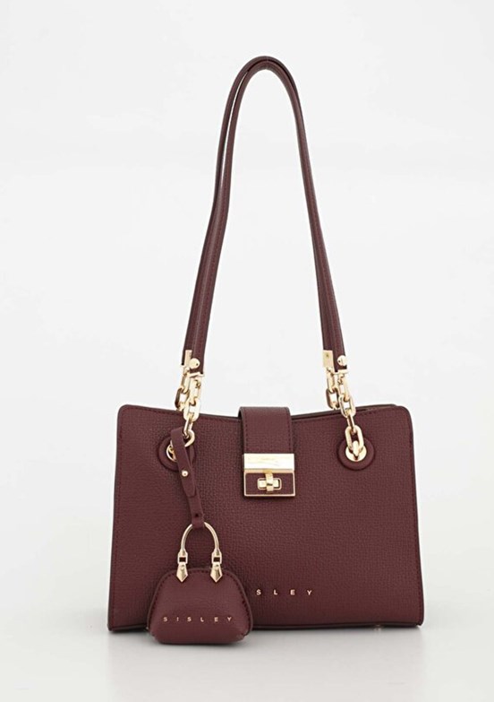 SİSLEY Bordo Kadın Kol Çantası