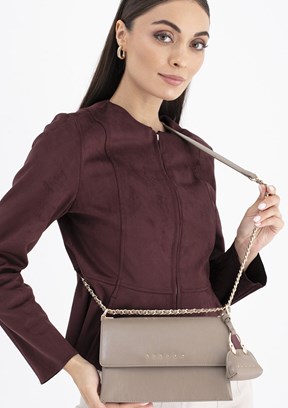 SİSLEY Taş Kadın Kol Çantası