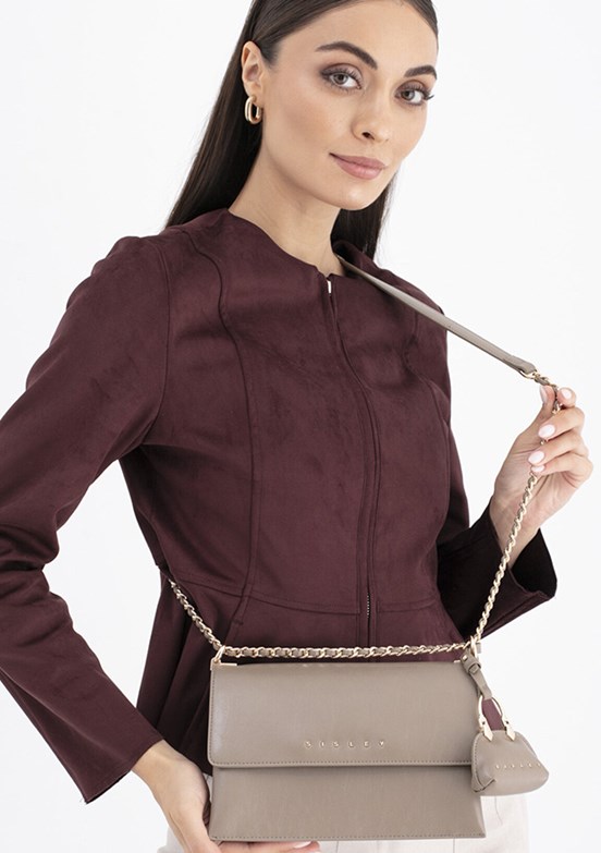 SİSLEY Taş Kadın Kol Çantası