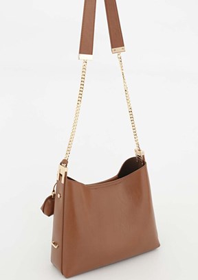 SİSLEY Kahverengi Kadın Kol Çantası