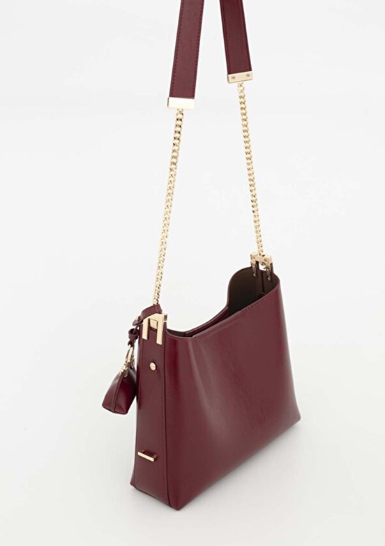 SİSLEY Bordo Kadın Kol Çantası