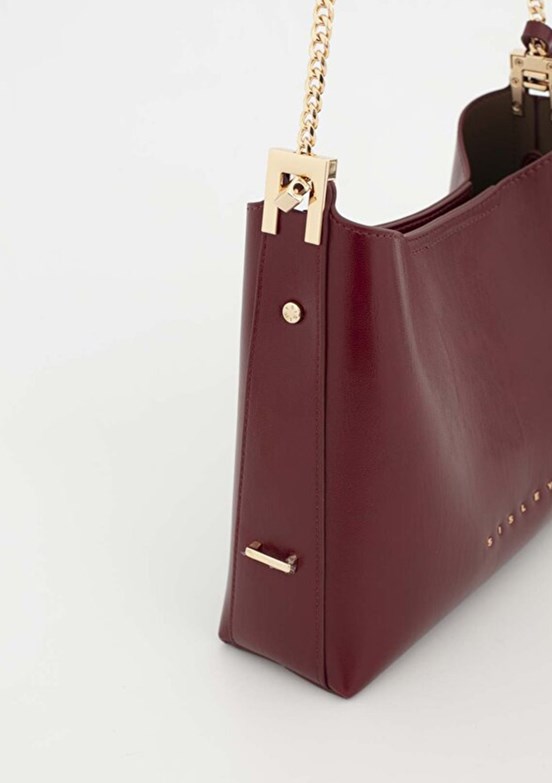 SİSLEY Bordo Kadın Kol Çantası