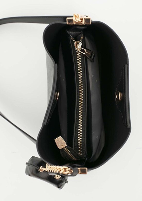 SİSLEY Siyah Kadın Kol Çantası