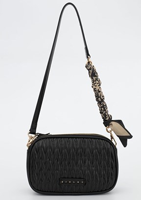 SİSLEY Siyah Kadın Kol Çantası