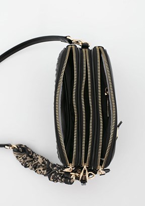 SİSLEY Siyah Kadın Kol Çantası