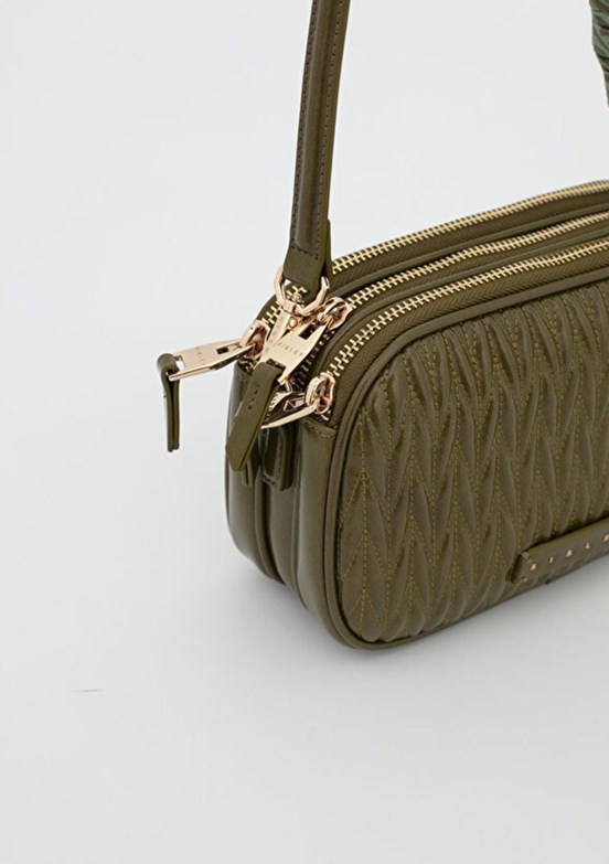 SİSLEY Haki Kadın Kol Çantası