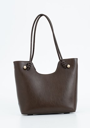 SİSLEY Kahverengi Kadın Kol Çantası