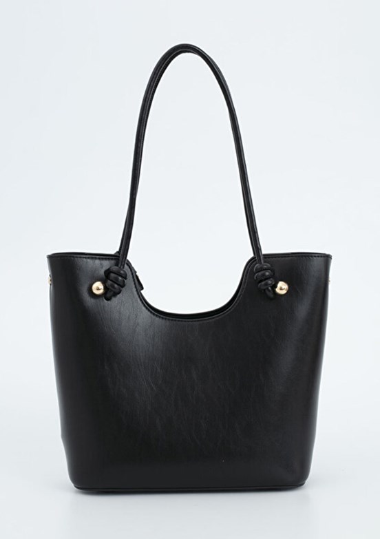 SİSLEY Siyah Kadın Kol Çantası