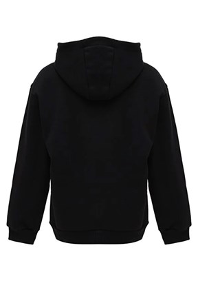 LUMBERJACK - 5W BL 17TPT97 5PR-TP - Erkek Çocuk Siyah Kapüşonlu Sweatshirt