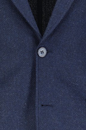 SÜVARİ - CT2021600404 Erkek Lacivert Slim Ceket