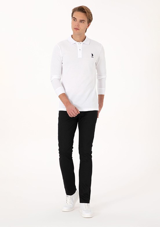 US POLO ASSN Erkek Siyah Slim Jean Pantolon