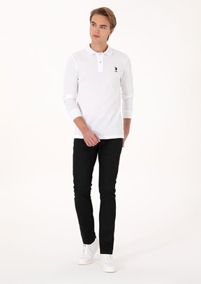 US POLO ASSN Erkek Siyah Slim Jean Pantolon