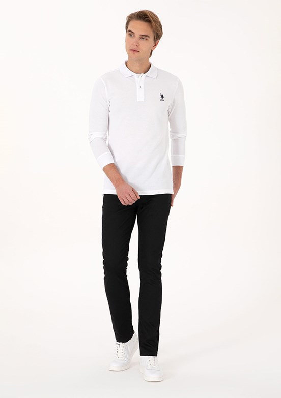 US POLO ASSN Erkek Siyah Slim Jean Pantolon
