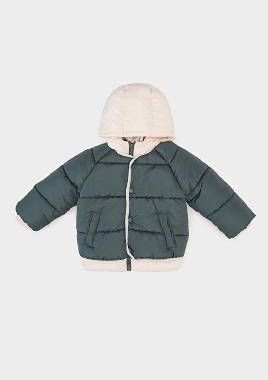 DEFACTO - C3462A5AAB Erkek Bebek Gri Basic Mont