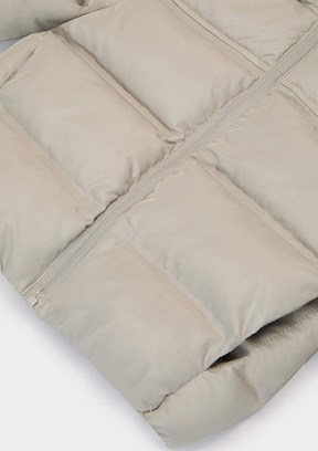 DEFACTO - C6963A5AAA1 Erkek Bebek Gri Basic Mont