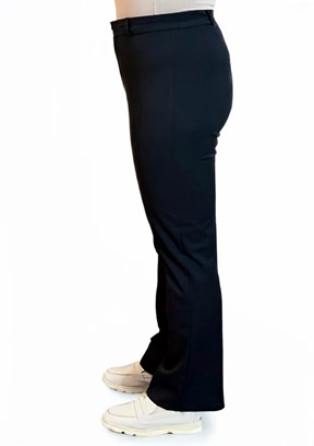 RMG - 1845 Kadın Siyah Normal Bel Pantolon