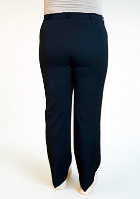 RMG - 1845 Kadın Siyah Normal Bel Pantolon