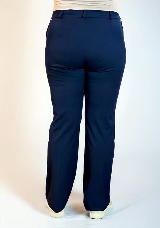 RMG Lacivert Kadın Normal Bel Pantolon