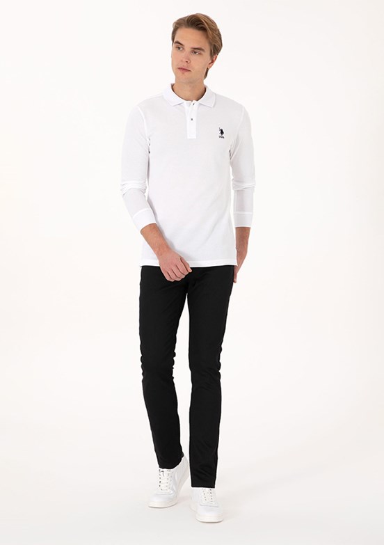 US POLO ASSN Erkek Siyah Slim Jean Pantolon