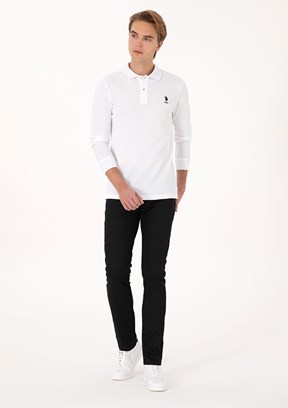 US POLO ASSN Erkek Siyah Slim Jean Pantolon