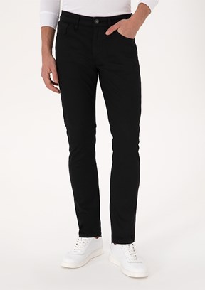 US POLO ASSN Erkek Siyah Slim Jean Pantolon