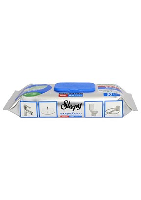 SLEEPY Easy Clean Süper Kireç Sökücü Yüzey Temizlik Havlusu&Mendili 30 Yaprak