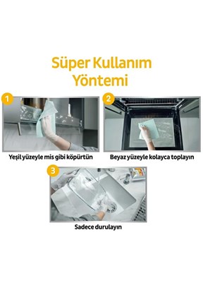 SLEEPY Easy Clean Süper Yağ Çözücü Yüzey Temizlik Havlusu&mendil 30 Yaprak