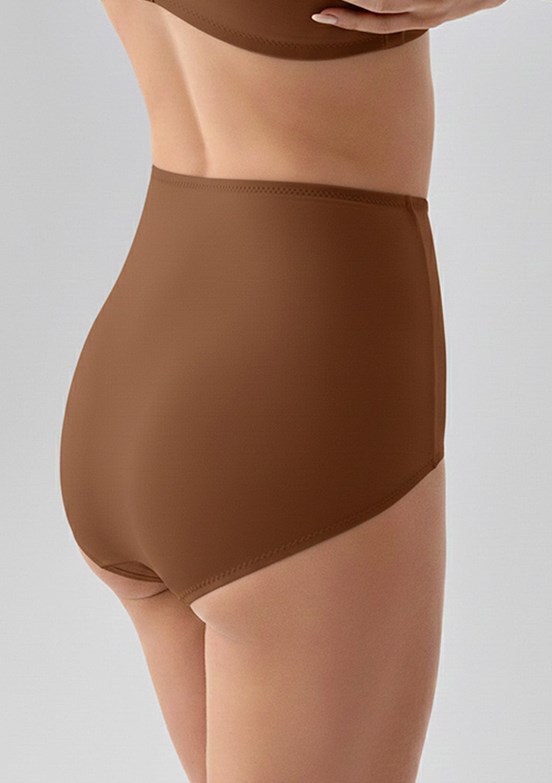 NEW BRA - 3693040000 Kadın Kahverengi Yüksel Bel Bato Külot