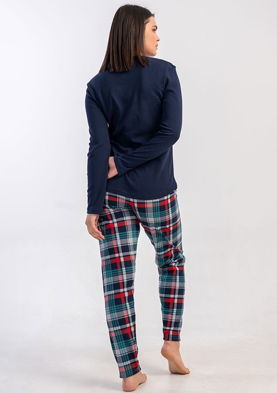 VİENETTA Lacivert Kadın Pijama Takımı
