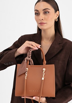 SiSLEY - SLY_283 Kadın Çok Renkli Kol Çantası