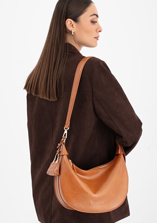 SiSLEY - SLY_289 Kadın Kahverengi Kol Çantası