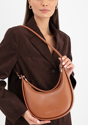 SiSLEY - SLY_294 Kadın Kahverengi Kol Çantası