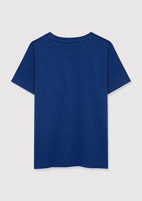 MAVİ - M6633270722 Erkek Çocuk Çok Renkli Baskılı T-Shirt